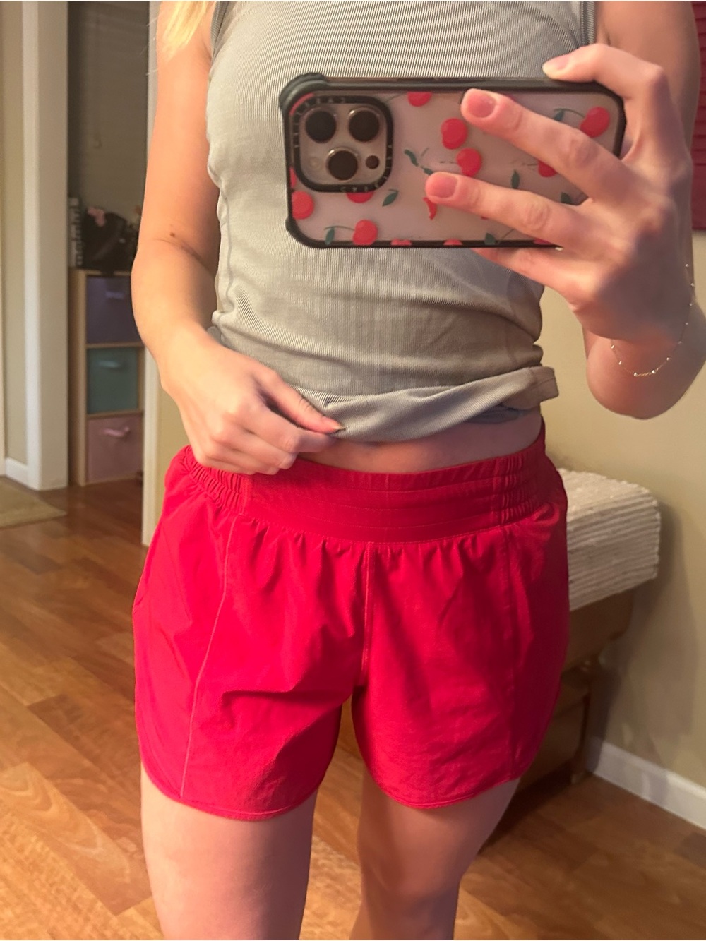 Lululemon Women’s Red Hottie Hot Athletic Running Shorts